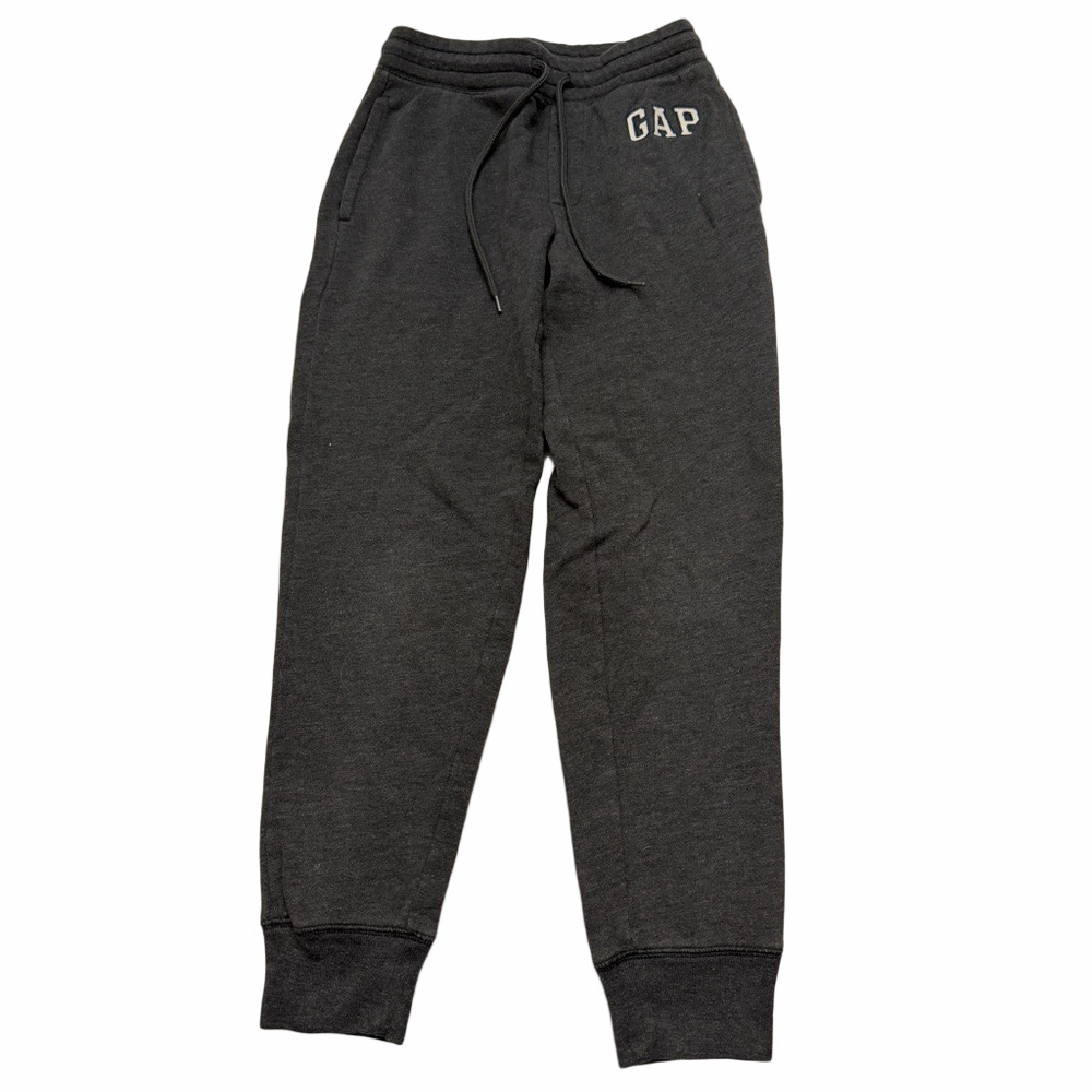 GAP Charcoal Joggers Logo Size Men Extra Small XS Drawstrings Sporty Casual